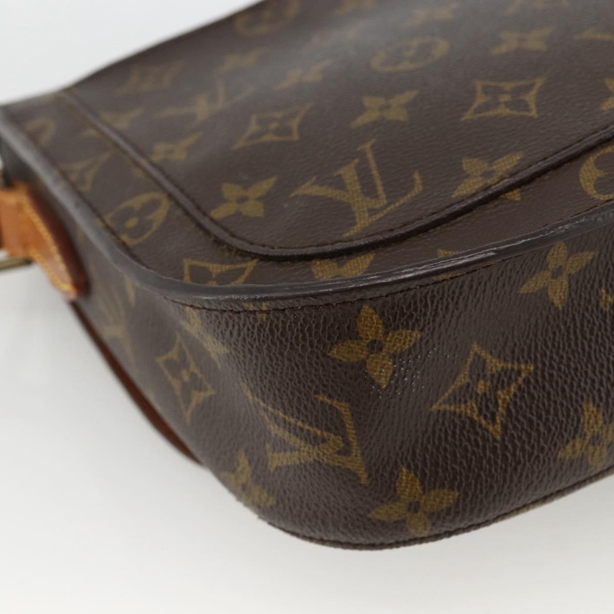LOUIS VUITTON Monogram Saint Cloud GM Shoulder Bag M51242 LV Auth LNZ555