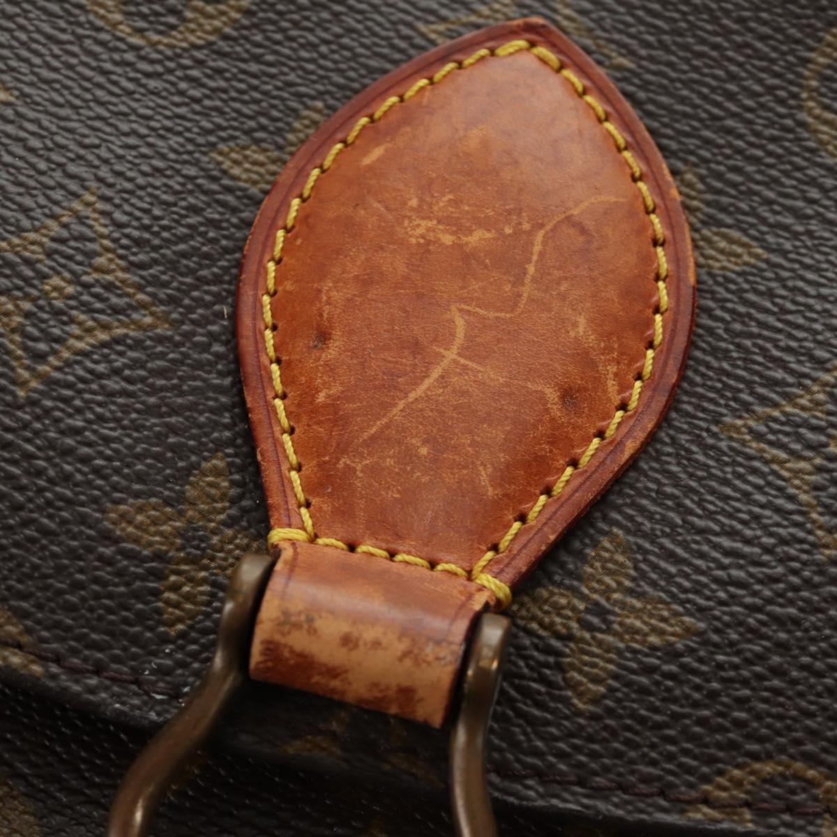 LOUIS VUITTON Monogram Saint Cloud GM Shoulder Bag M51242 LV Auth LNZ555