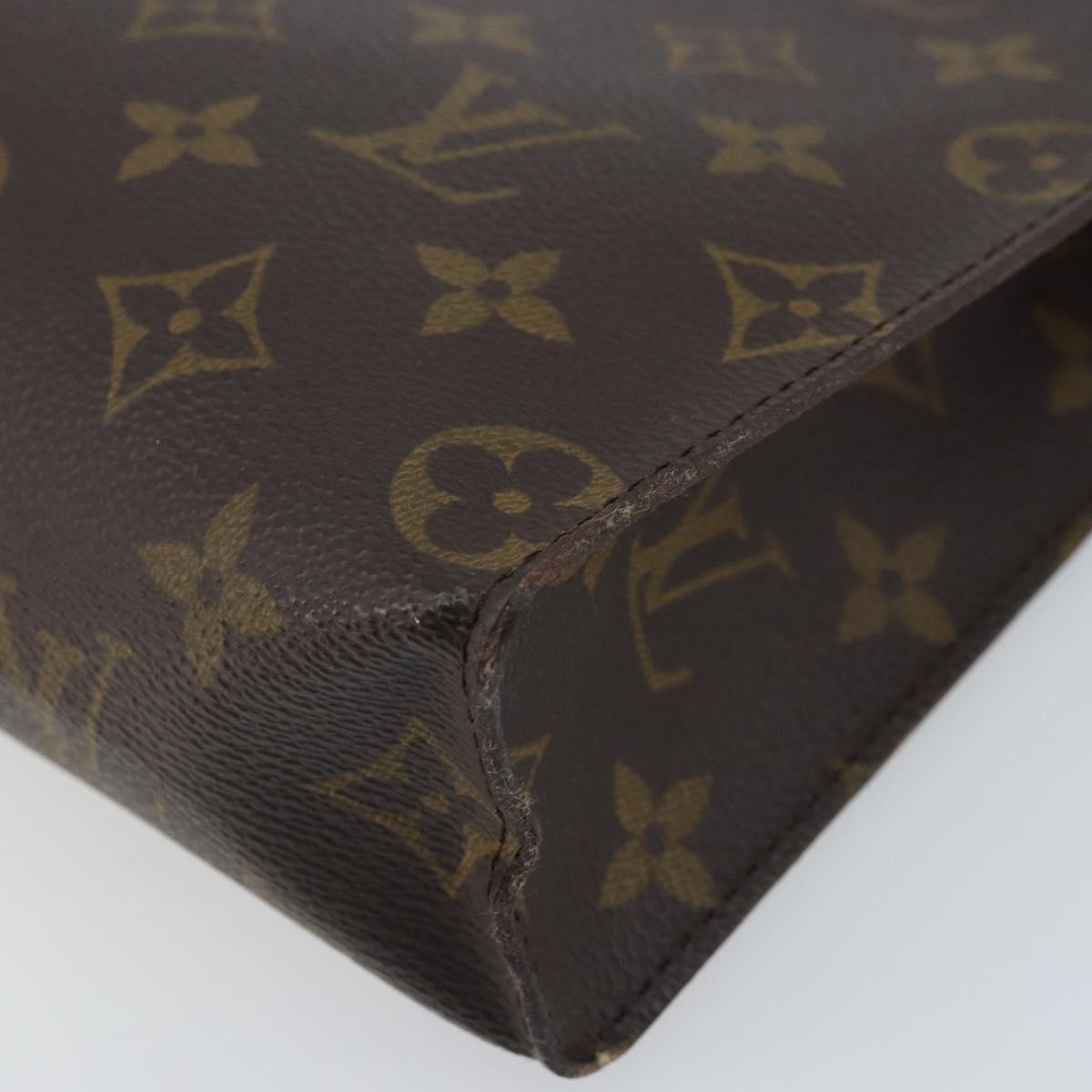 LOUIS VUITTON Monogram Poche Toilette 26 Pouch M47542 LV Auth LNZ557