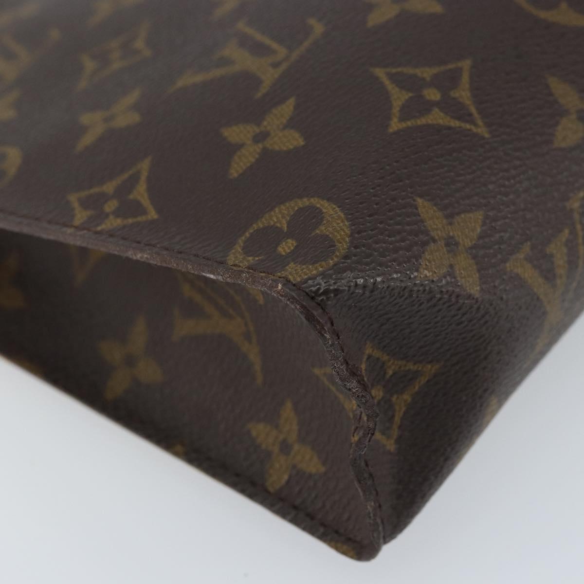 LOUIS VUITTON Monogram Poche Toilette 26 Pouch M47542 LV Auth LNZ557