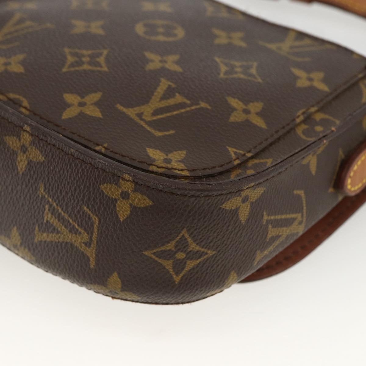 LOUIS VUITTON Monogram Saint Cloud PM Shoulder Bag M51244 LV Auth LNZ568