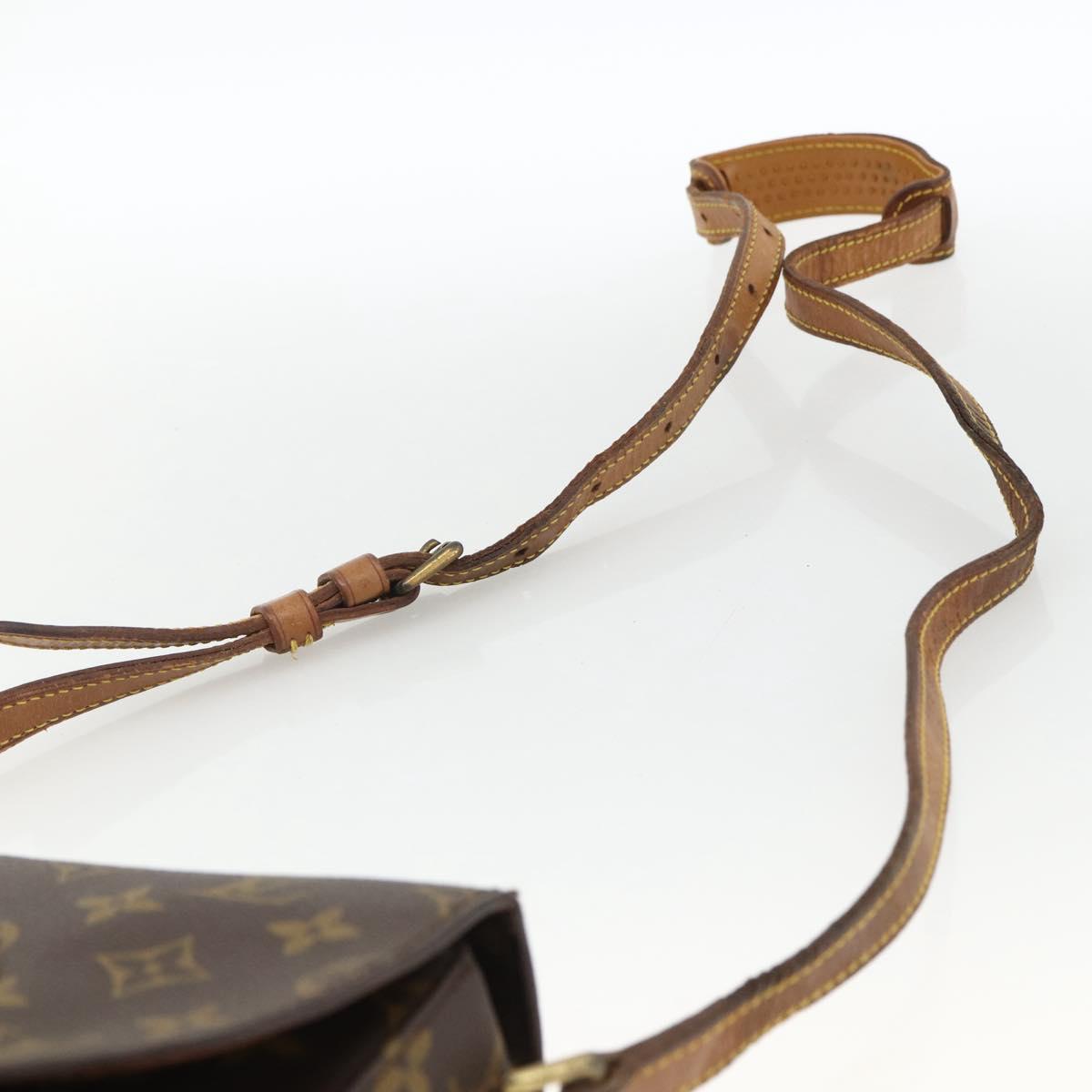 LOUIS VUITTON Monogram Saint Cloud PM Shoulder Bag M51244 LV Auth LNZ568