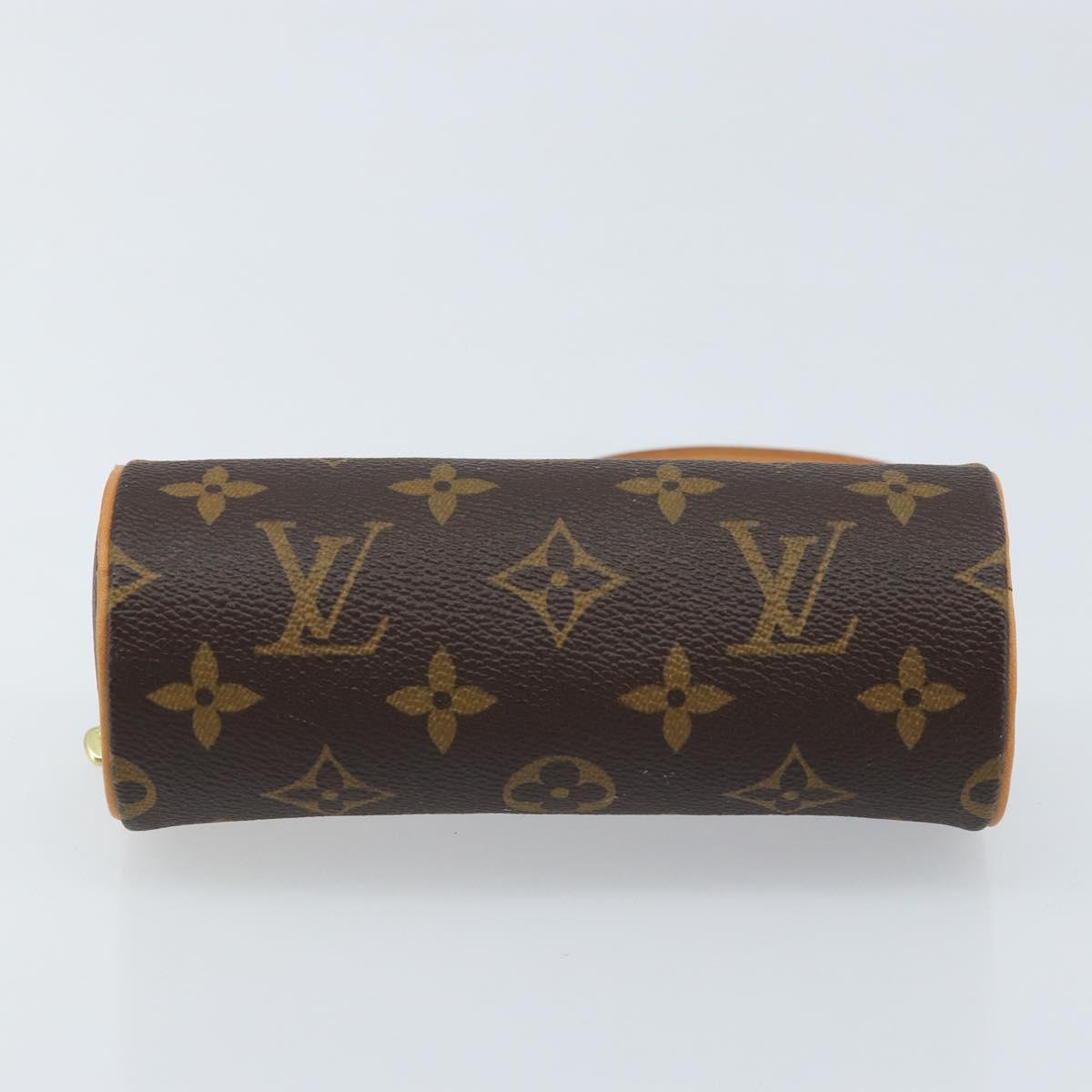 LOUIS VUITTON Monogram Papillon Pouch LV Auth LNZ579