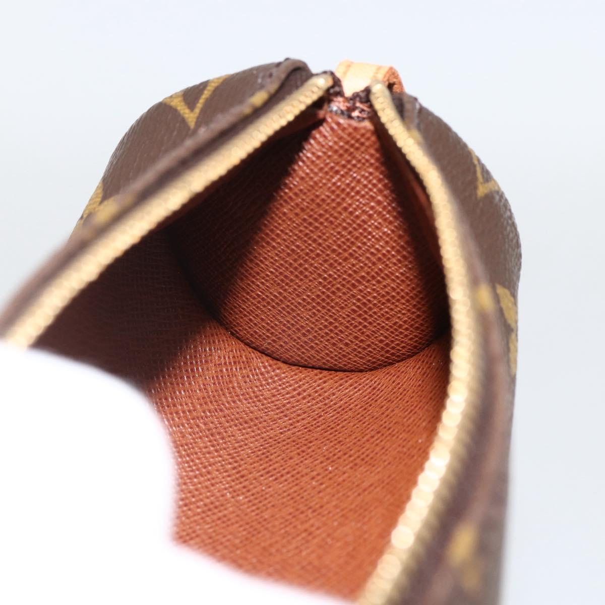 LOUIS VUITTON Monogram Papillon Pouch LV Auth LNZ583