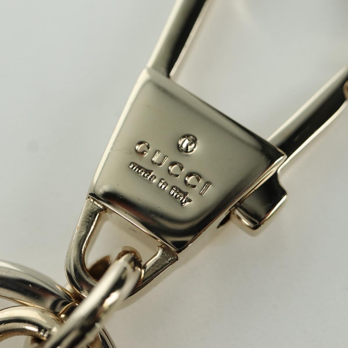 GUCCI GG Supreme Boris Yuko Higuchi Charm PVC Beige Auth LNZ613SM
