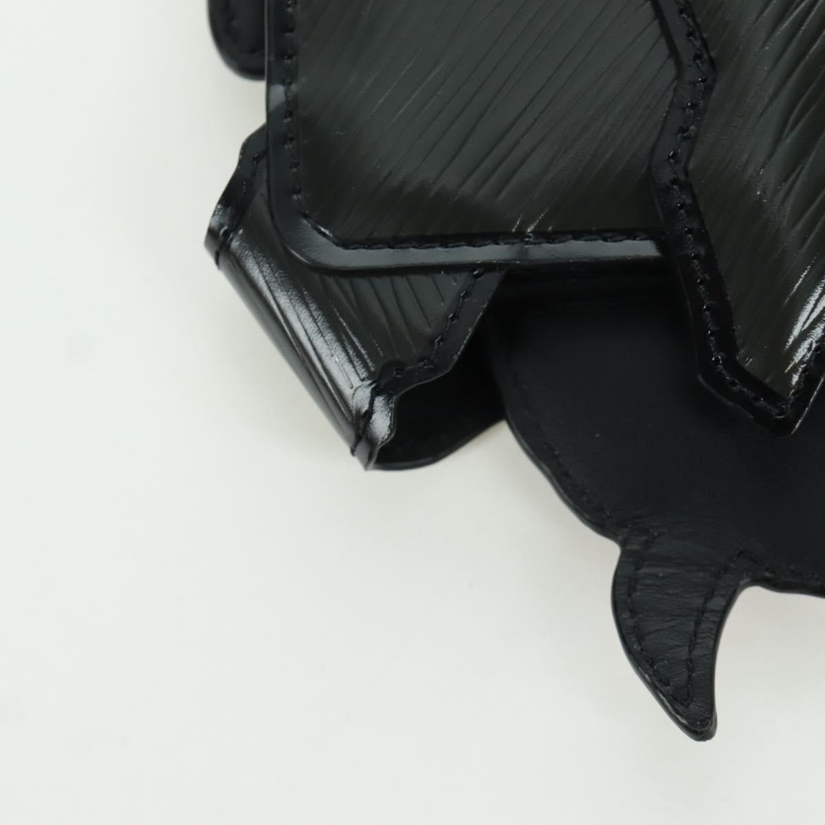 LOUIS VUITTON Epi Dog Card Holder Card Case Black M63897 LV Auth LNZ614SAM