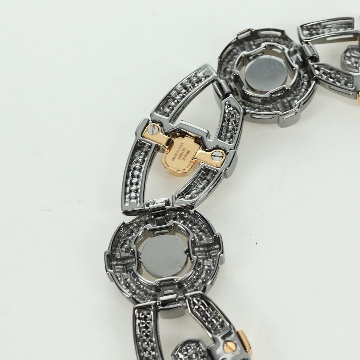 LOUIS VUITTON Collier LV Windsor metal Silver Tone MP2199 LV Auth LNZ615SM