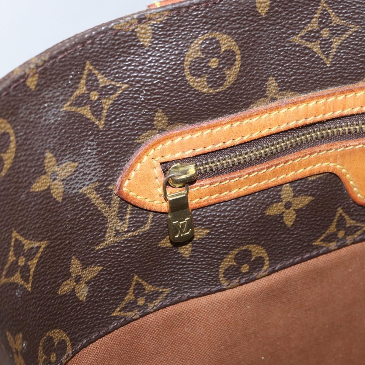 LOUIS VUITTON Monogram Sac Shopping Tote Bag M51108 LV Auth LNZ646
