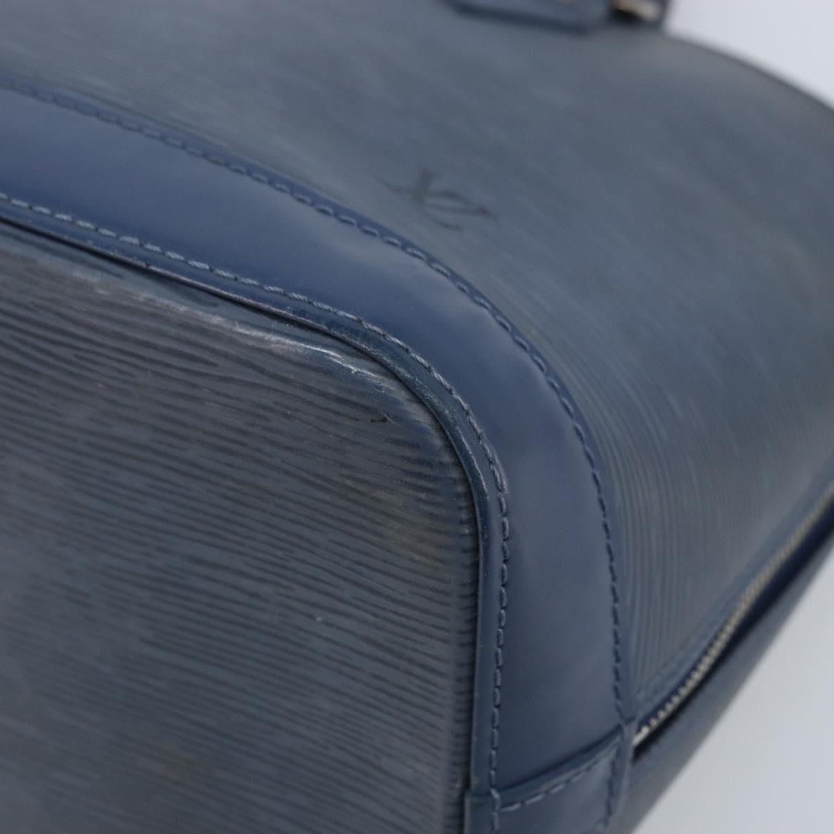 LOUIS VUITTON Epi Alma Hand Bag Myrtille M5214G LV Auth LNZ653A