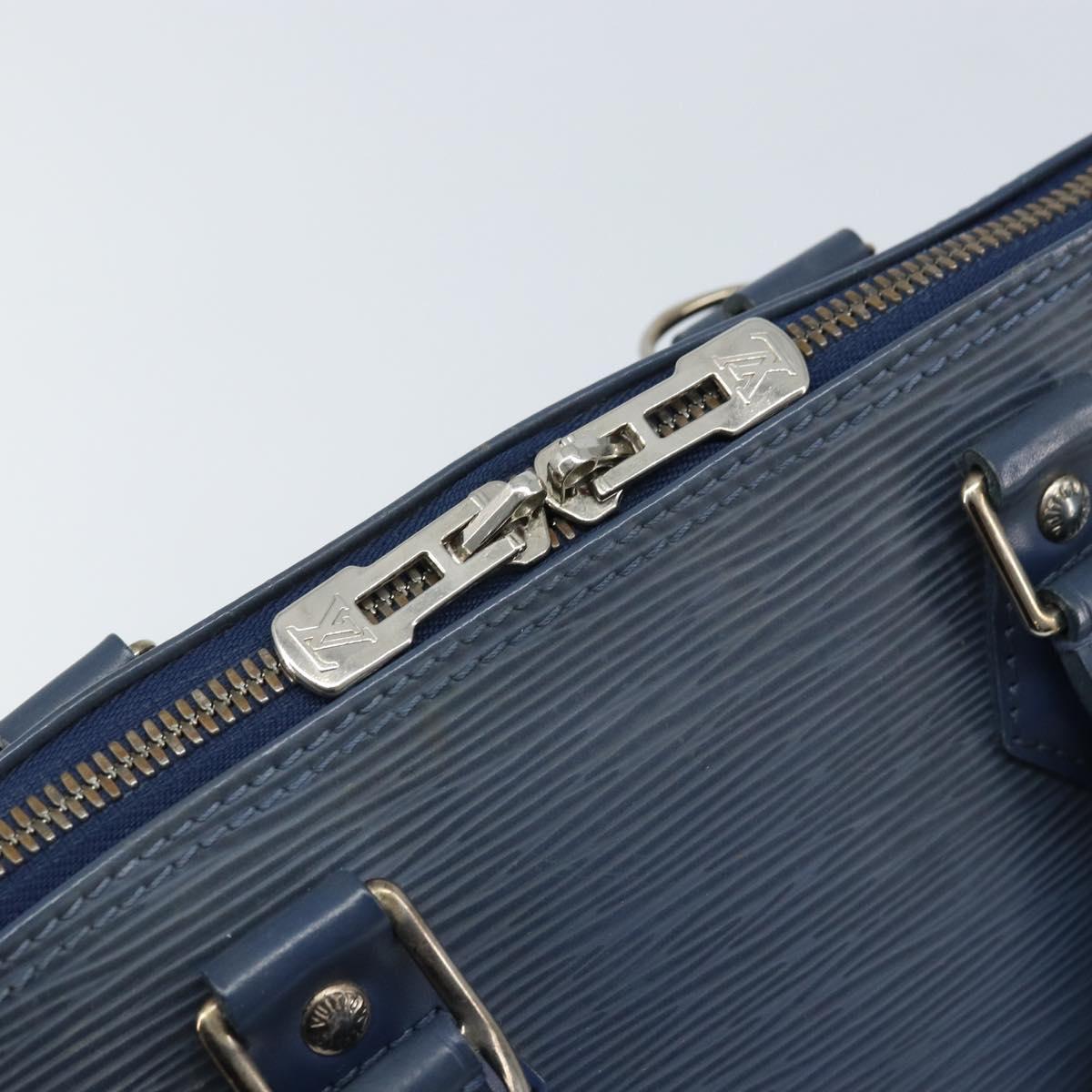 LOUIS VUITTON Epi Alma Hand Bag Myrtille M5214G LV Auth LNZ653A