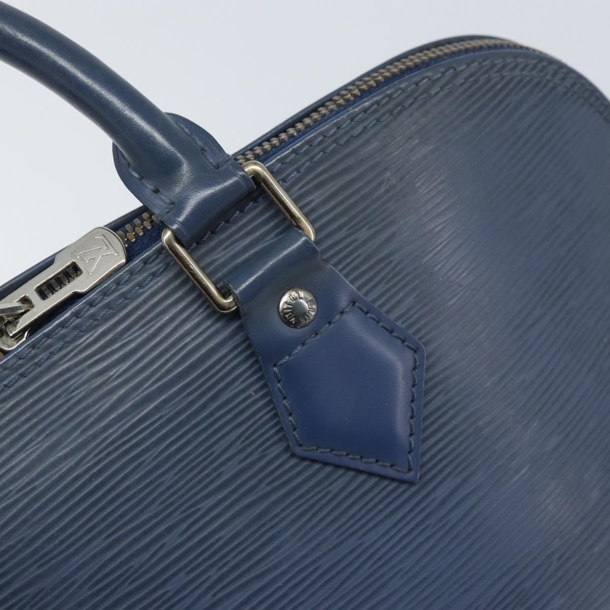 LOUIS VUITTON Epi Alma Hand Bag Myrtille M5214G LV Auth LNZ653A