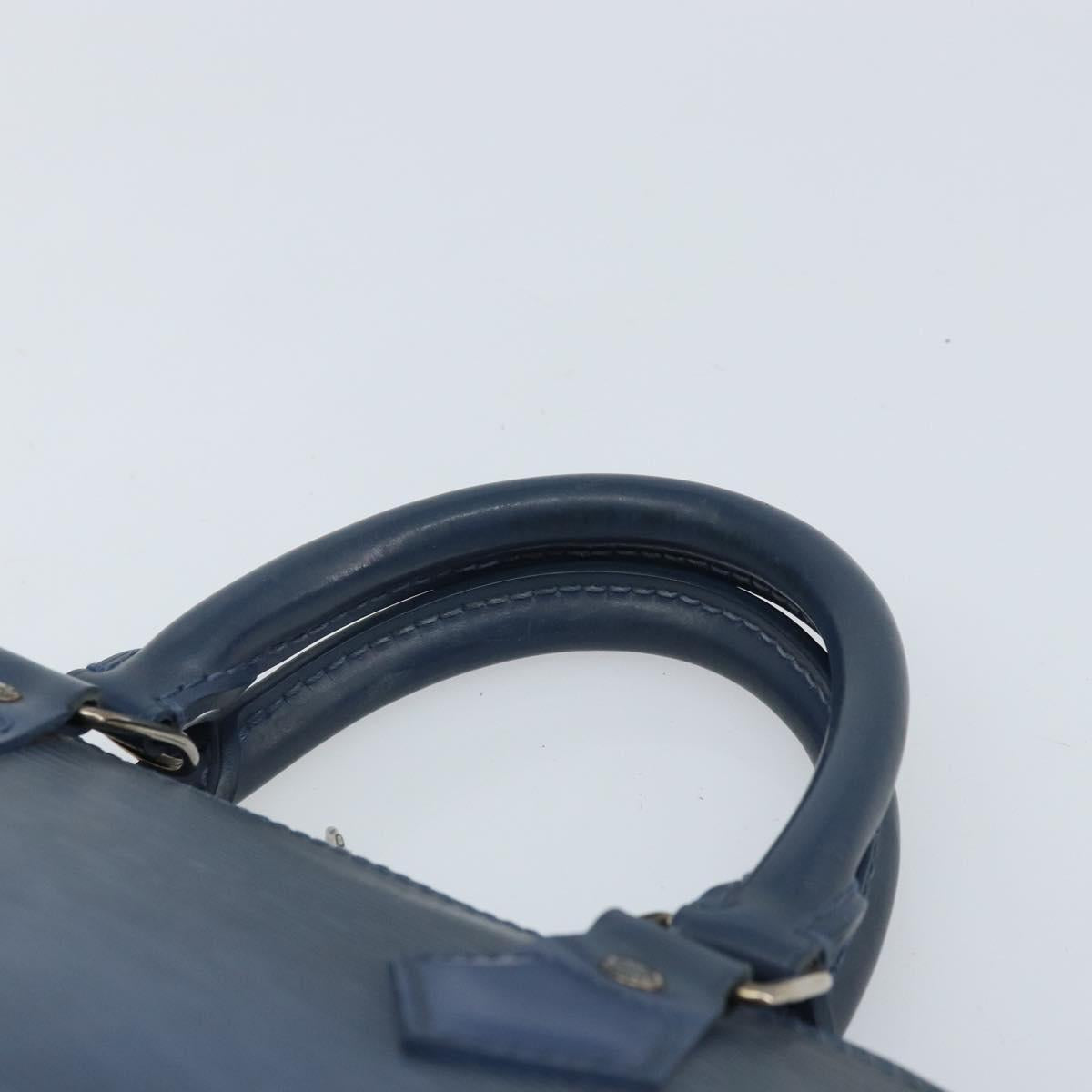 LOUIS VUITTON Epi Alma Hand Bag Myrtille M5214G LV Auth LNZ653A