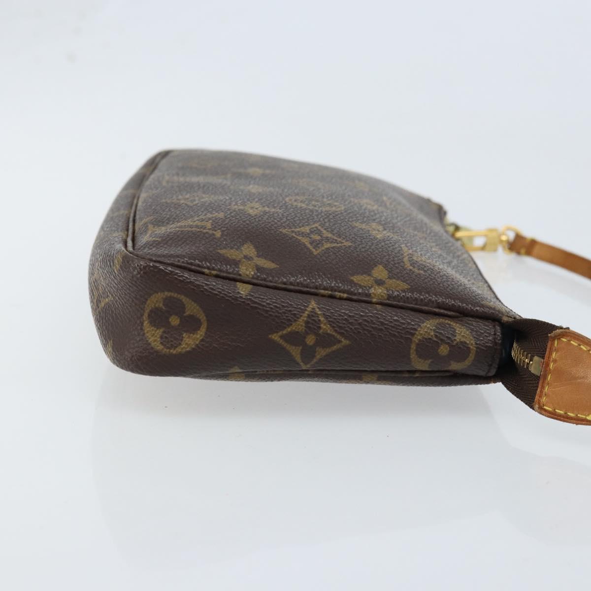 LOUIS VUITTON Monogram Pochette Accessoires Pouch M51980 LV Auth LNZ664