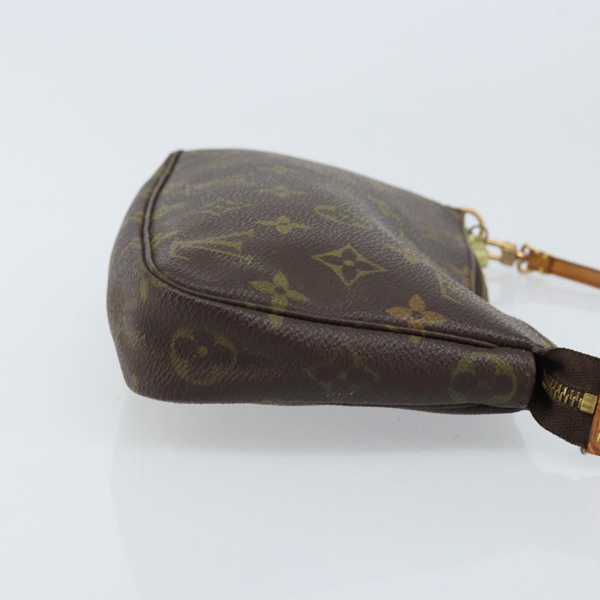 LOUIS VUITTON Monogram Pochette Accessoires Pouch M51980 LV Auth LNZ666