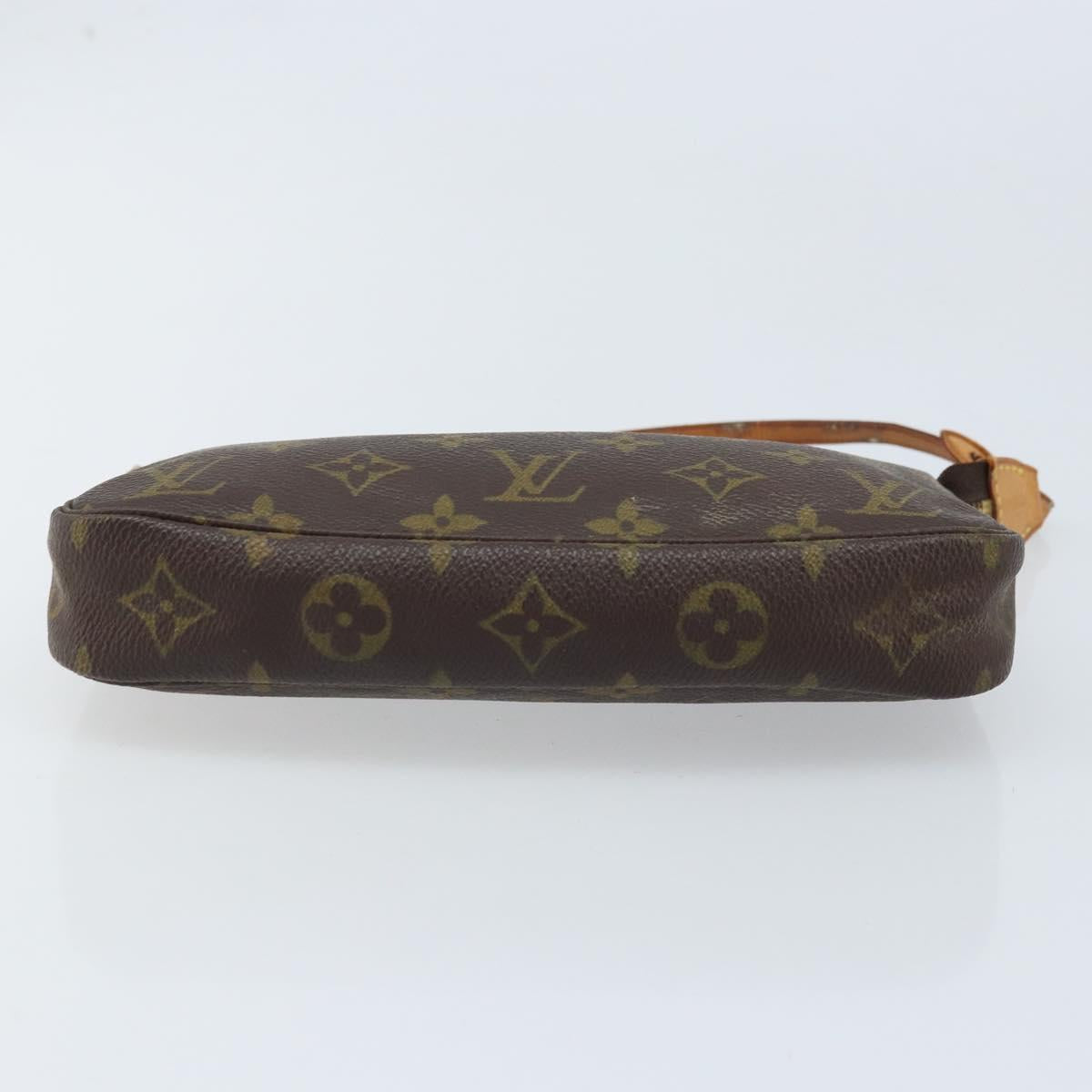 LOUIS VUITTON Monogram Pochette Accessoires Pouch M51980 LV Auth LNZ666