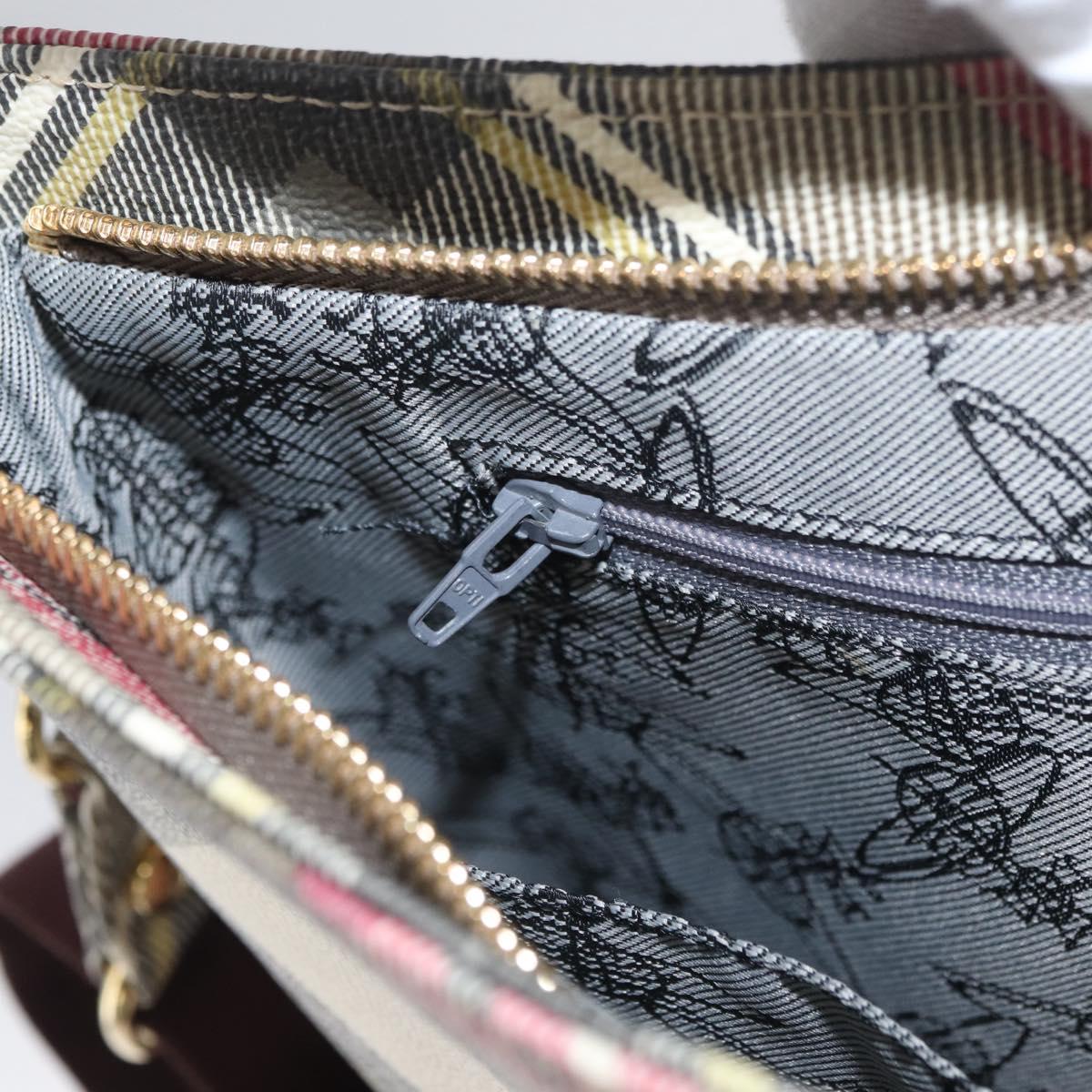 Vivienne Westwood Shoulder Bag PVC Pink Gold Auth LNZ673A