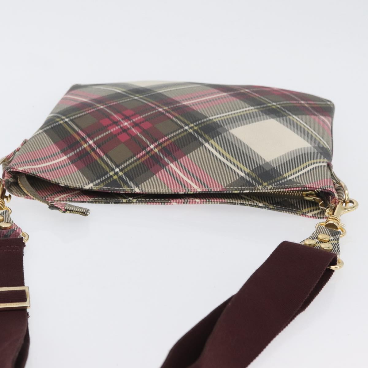 Vivienne Westwood Shoulder Bag PVC Pink Gold Auth LNZ673A