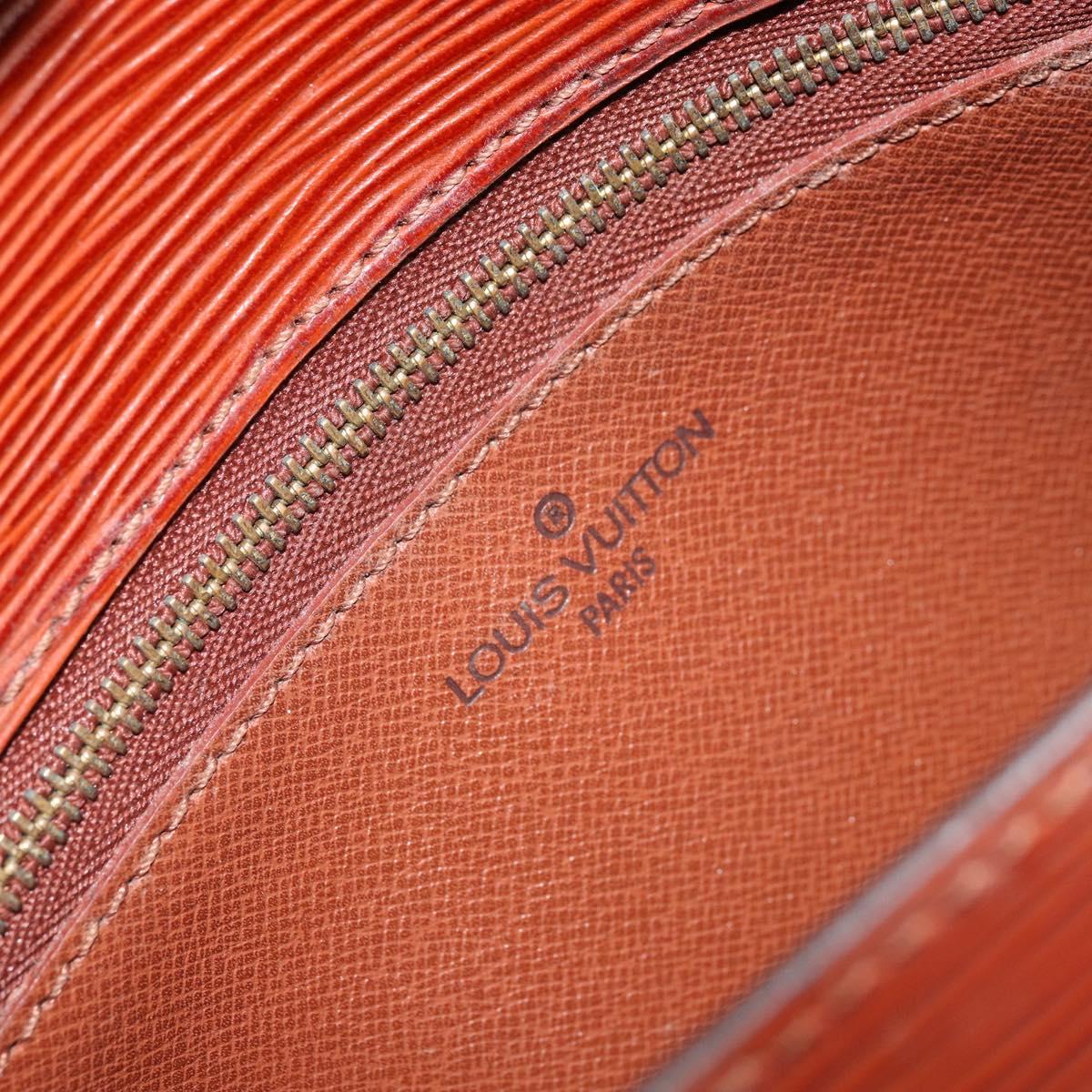 LOUIS VUITTON Epi Saint Cloud GM Shoulder Bag Brown M52193 LV Auth LNZ717