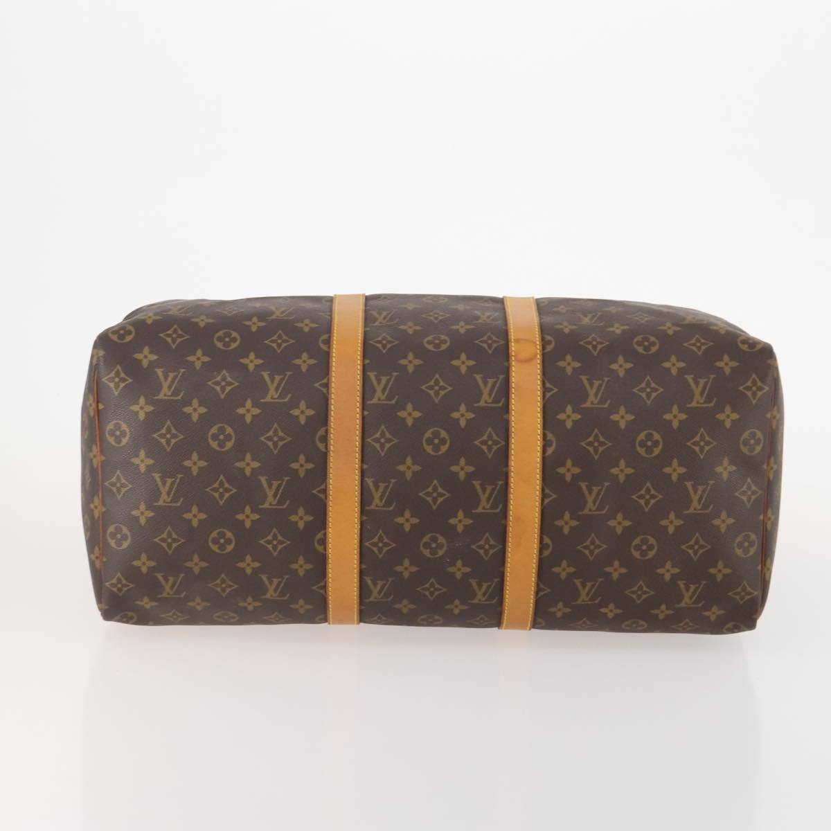 LOUIS VUITTON Monogram Keepall 50 Boston Bag M41426 LV Auth LNZ722V