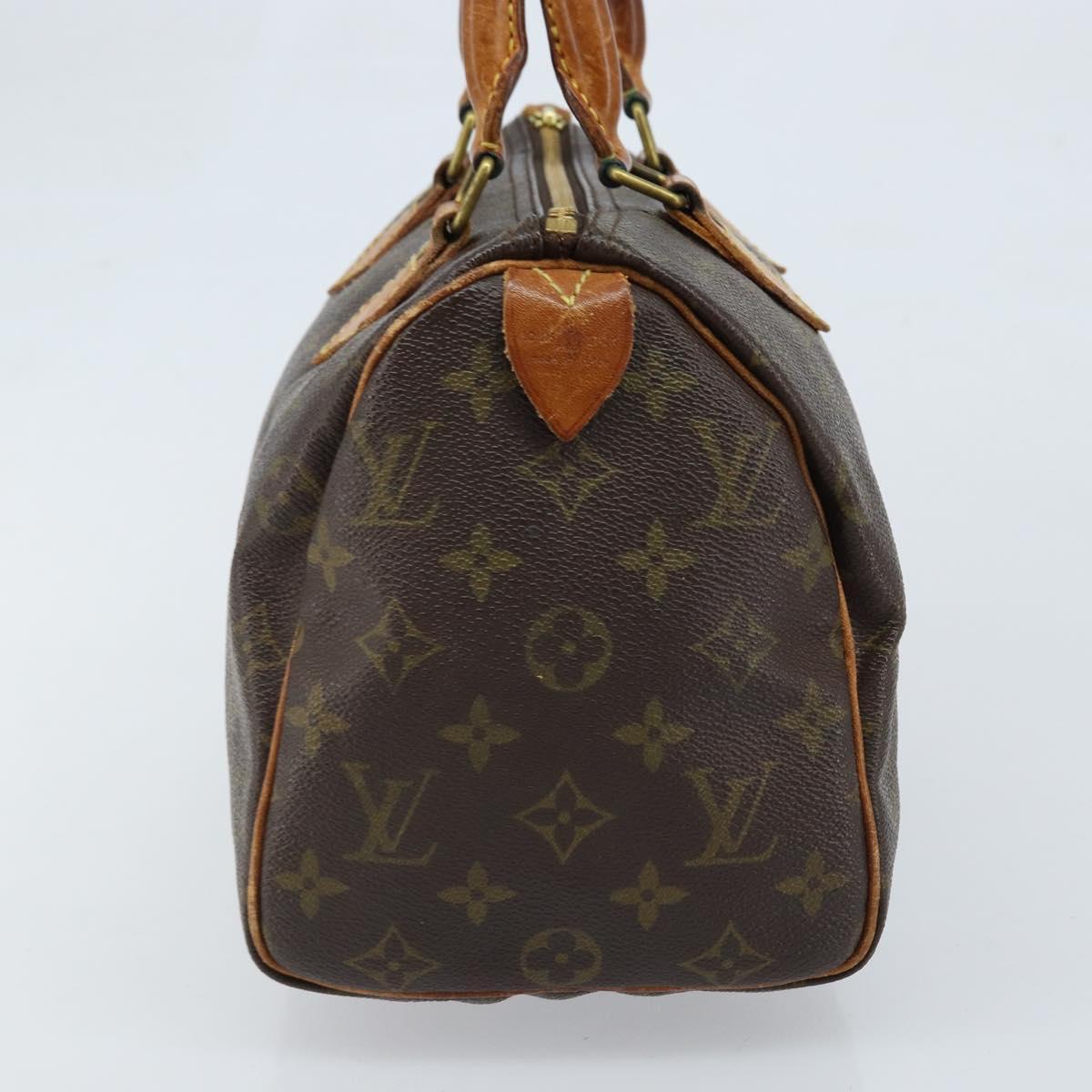 LOUIS VUITTON Monogram Speedy 25 Hand Bag M41528 LV Auth LNZ725