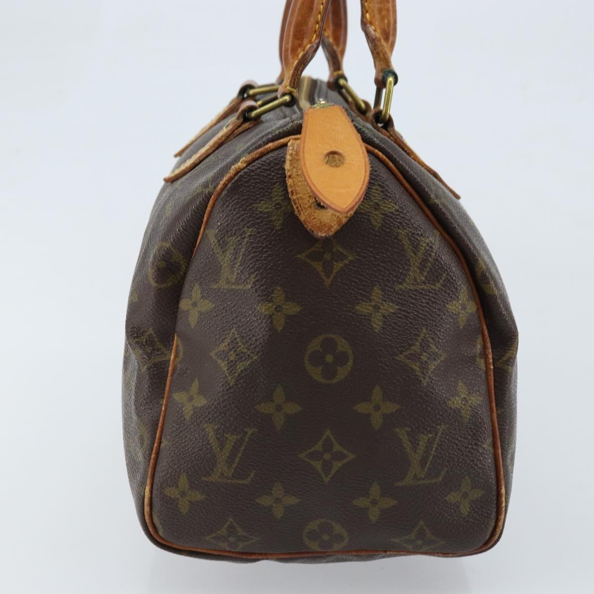 LOUIS VUITTON Monogram Speedy 25 Hand Bag M41528 LV Auth LNZ725