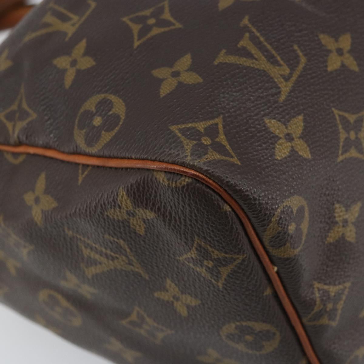 LOUIS VUITTON Monogram Speedy 25 Hand Bag M41528 LV Auth LNZ726V
