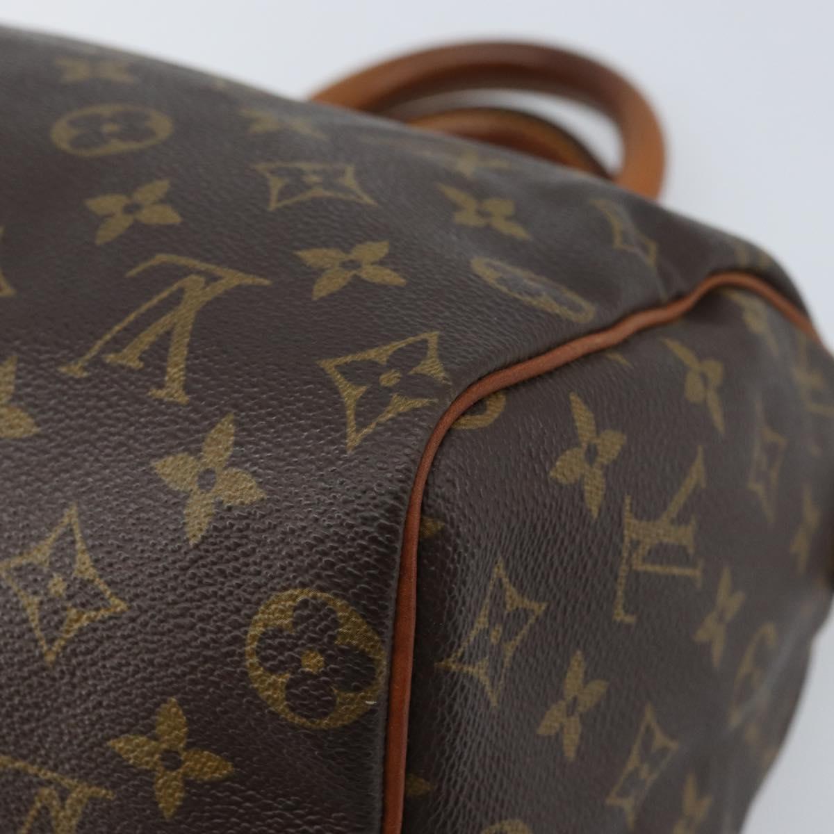 LOUIS VUITTON Monogram Speedy 25 Hand Bag M41528 LV Auth LNZ726V