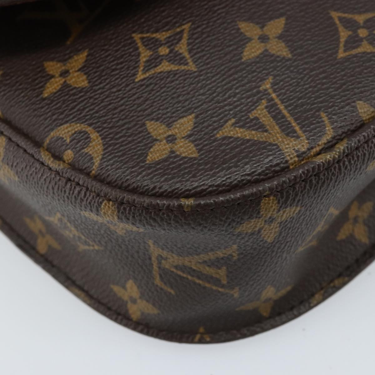LOUIS VUITTON Monogram Saint Cloud GM Shoulder Bag M51242 LV Auth LNZ736