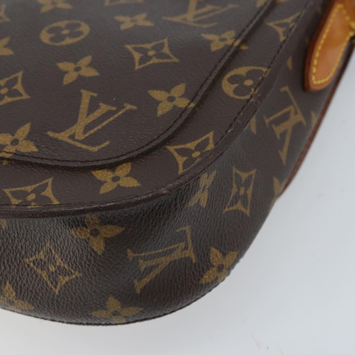 LOUIS VUITTON Monogram Saint Cloud GM Shoulder Bag M51242 LV Auth LNZ736