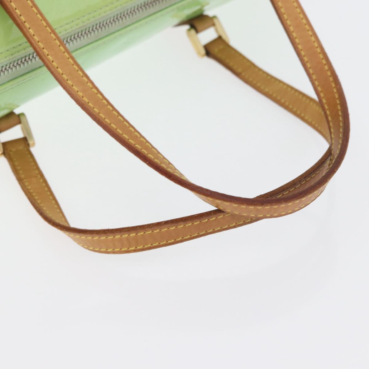 LOUIS VUITTON Monogram Vernis Bedford Hand Bag Peppermint M91309 LV Auth LNZ769A