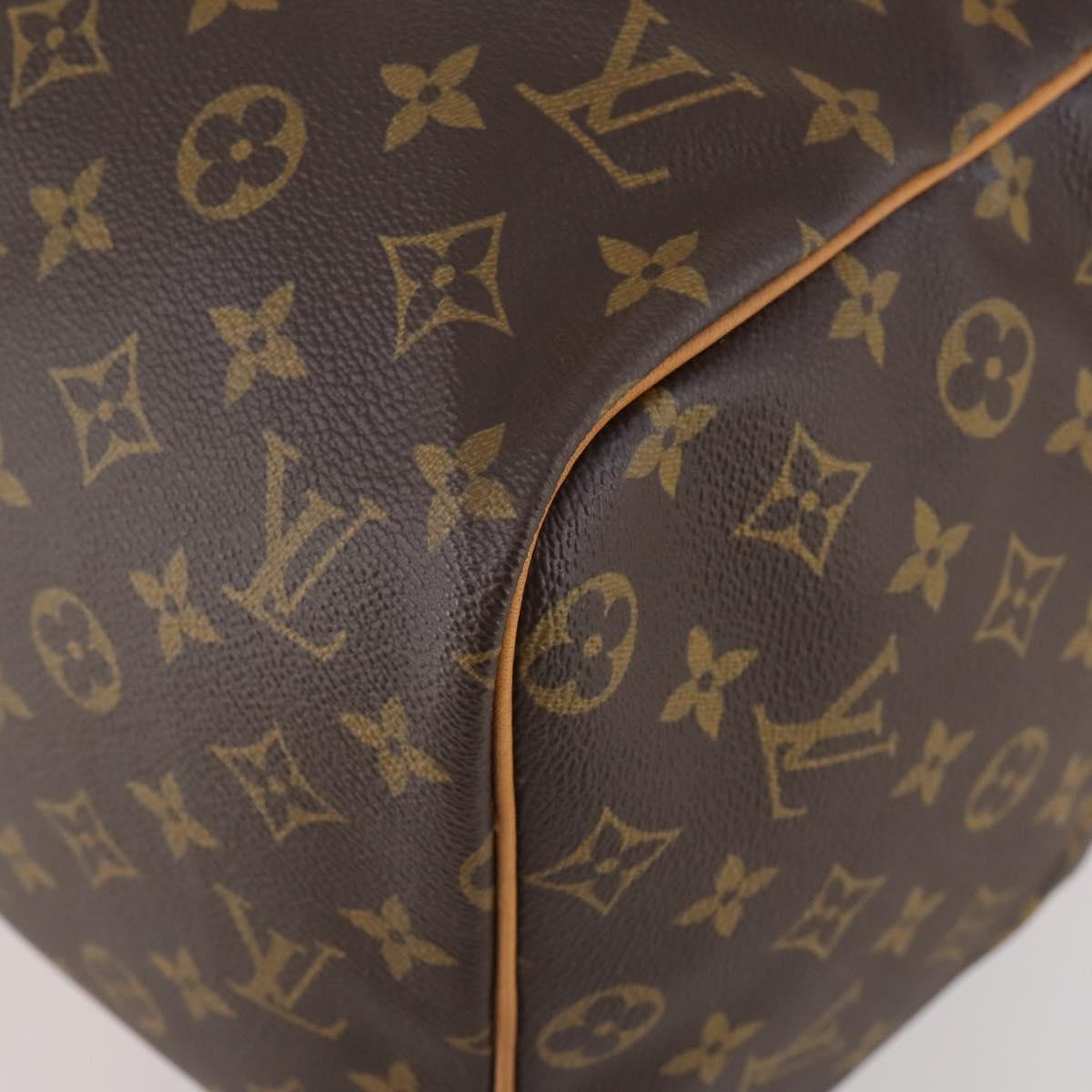 LOUIS VUITTON Monogram Sac Souple 45 Boston Bag M41624 LV Auth LNZ774V