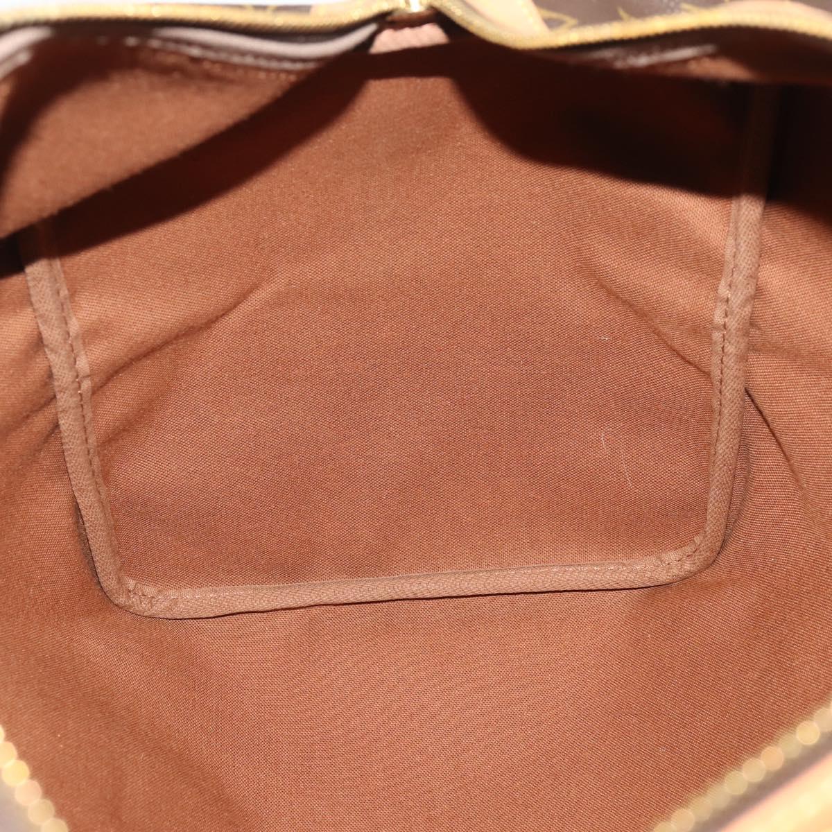 LOUIS VUITTON Monogram Sac Souple 45 Boston Bag M41624 LV Auth LNZ774V