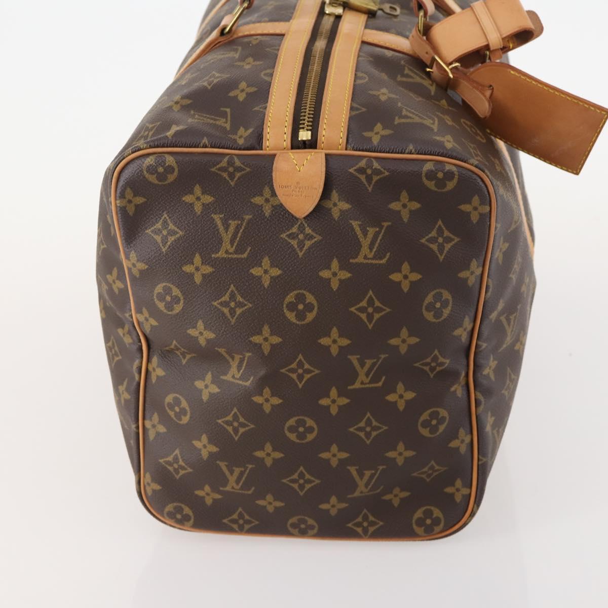 LOUIS VUITTON Monogram Sac Souple 45 Boston Bag M41624 LV Auth LNZ774V
