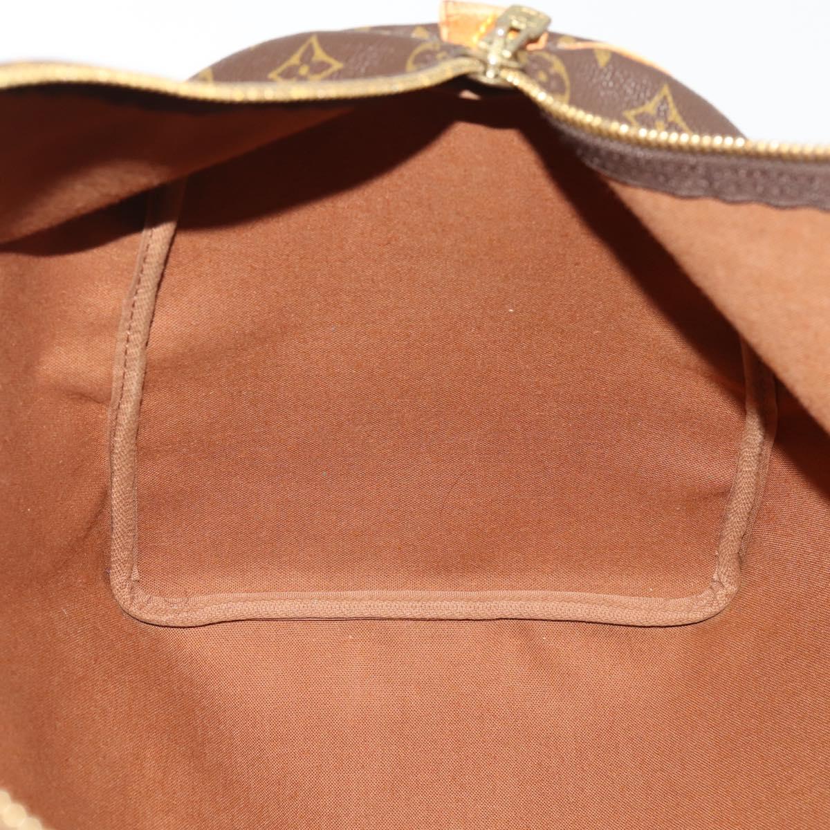 LOUIS VUITTON Monogram Keepall 50 Boston Bag M41426 LV Auth LNZ776