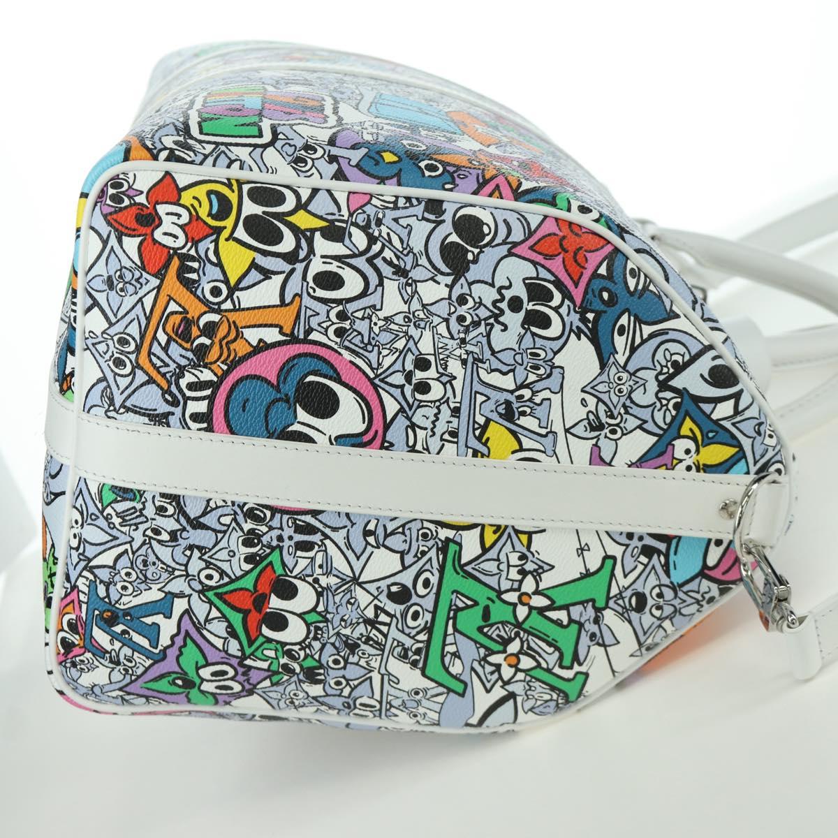 LOUIS VUITTON Monogram Comics Keepall Bandouliere 50 Bag M21863 LV Auth LNZ784SM