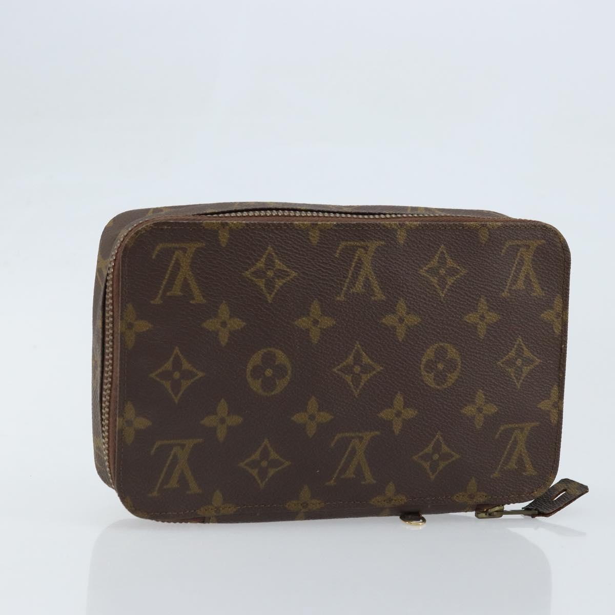 LOUIS VUITTON Monogram Posh Monte Carlo Jewelry Box M47350 LV Auth LNZ793A