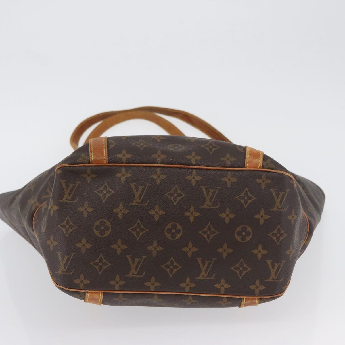 LOUIS VUITTON Monogram Sac Shopping Tote Bag M51108 LV Auth LNZ798