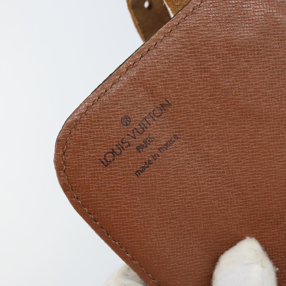LOUIS VUITTON Monogram Cartouchiere PM Shoulder Bag M51254 LV Auth LNZ809