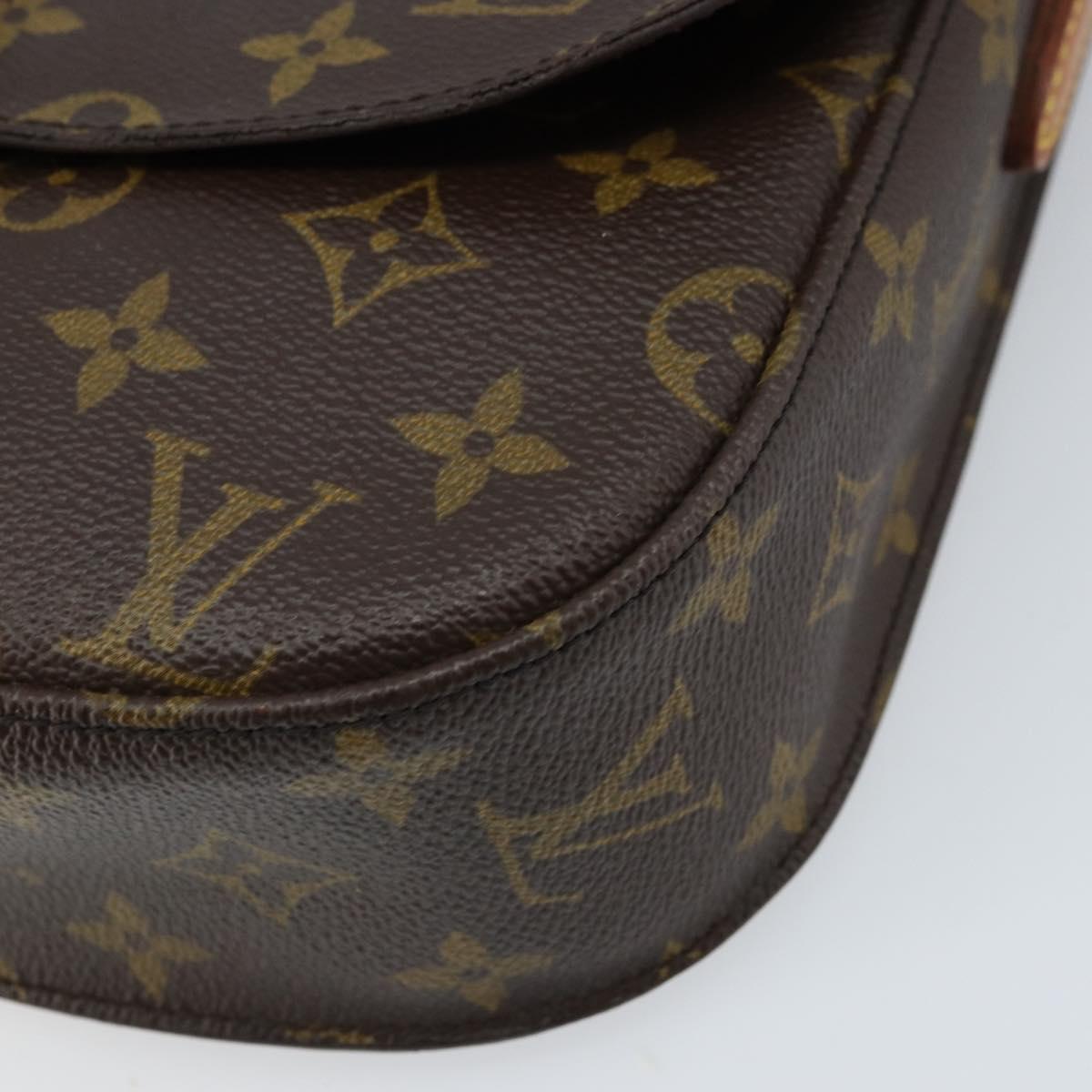 LOUIS VUITTON Monogram Saint Cloud GM Shoulder Bag M51242 LV Auth LNZ813