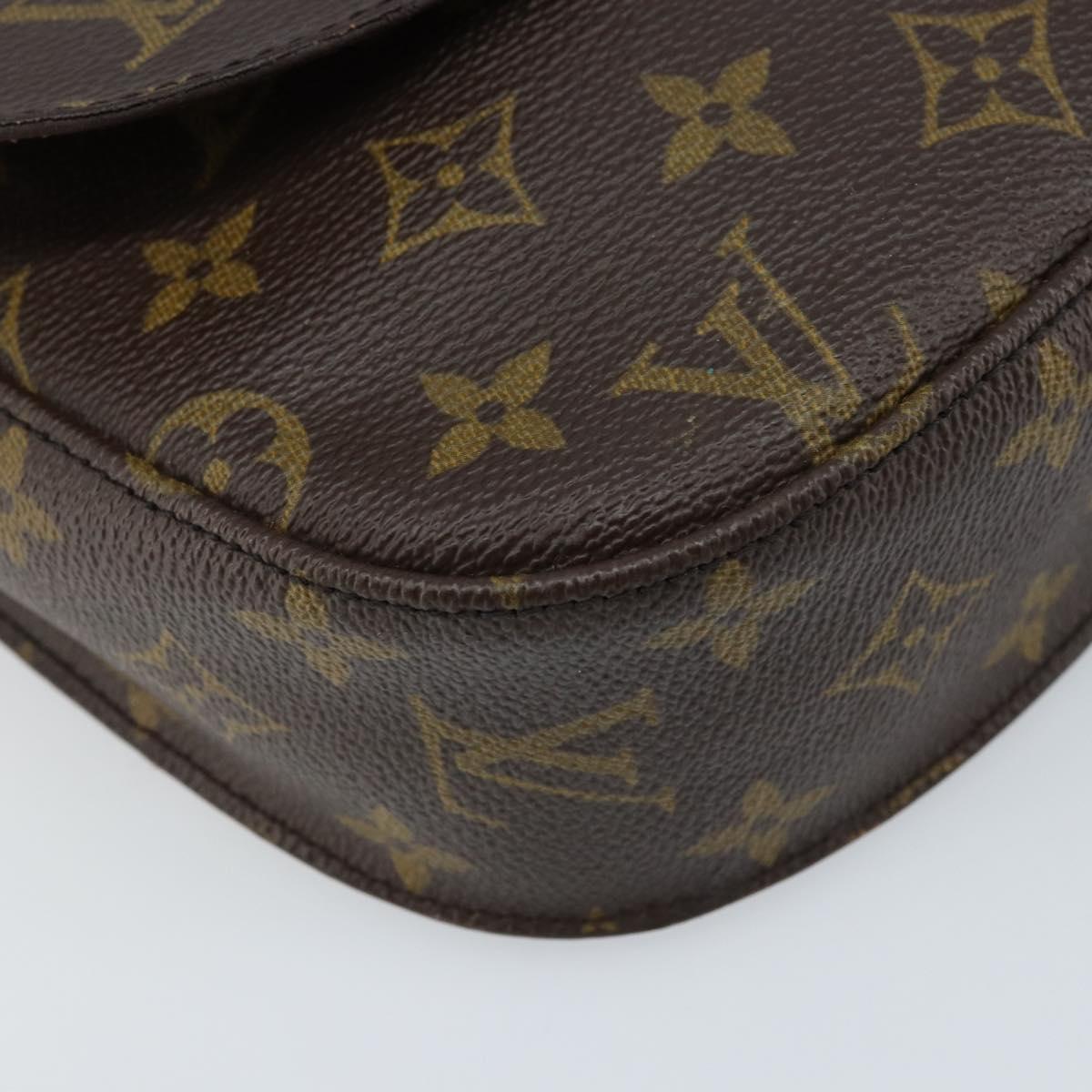 LOUIS VUITTON Monogram Saint Cloud GM Shoulder Bag M51242 LV Auth LNZ813
