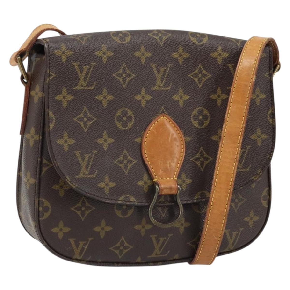 LOUIS VUITTON Monogram Saint Cloud GM Shoulder Bag M51242 LV Auth LNZ813