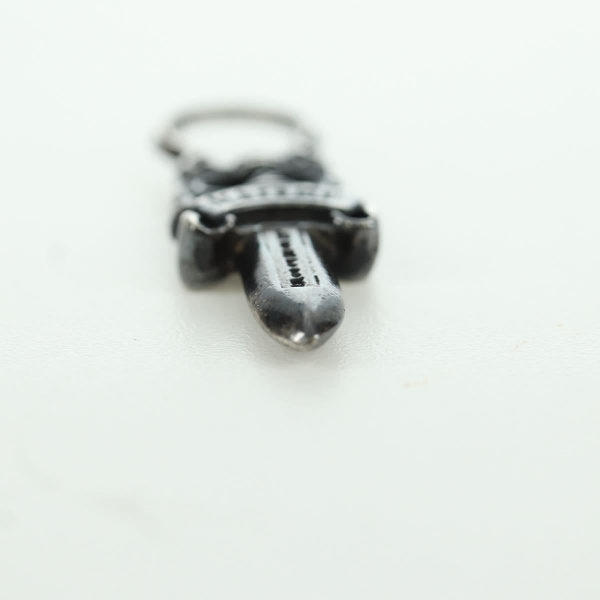 Chrome Hearts Dagger Pendant Top Ag925 Silver Auth LNZ831SAV