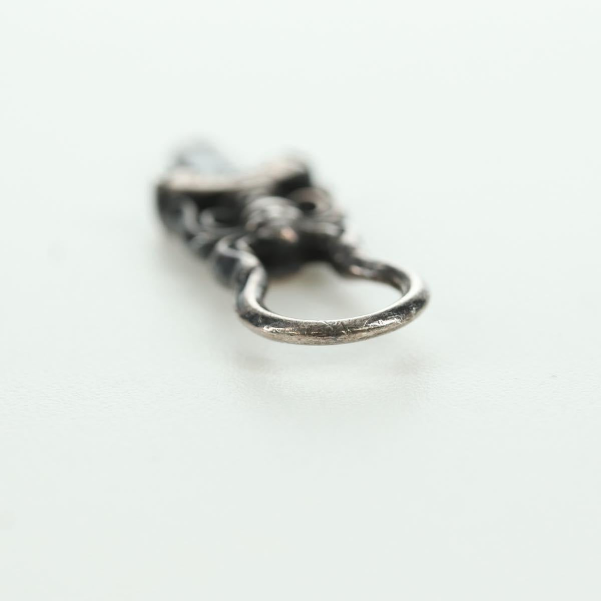 Chrome Hearts Dagger Charm Pendant Top Ag925 Silver Auth LNZ833SAV