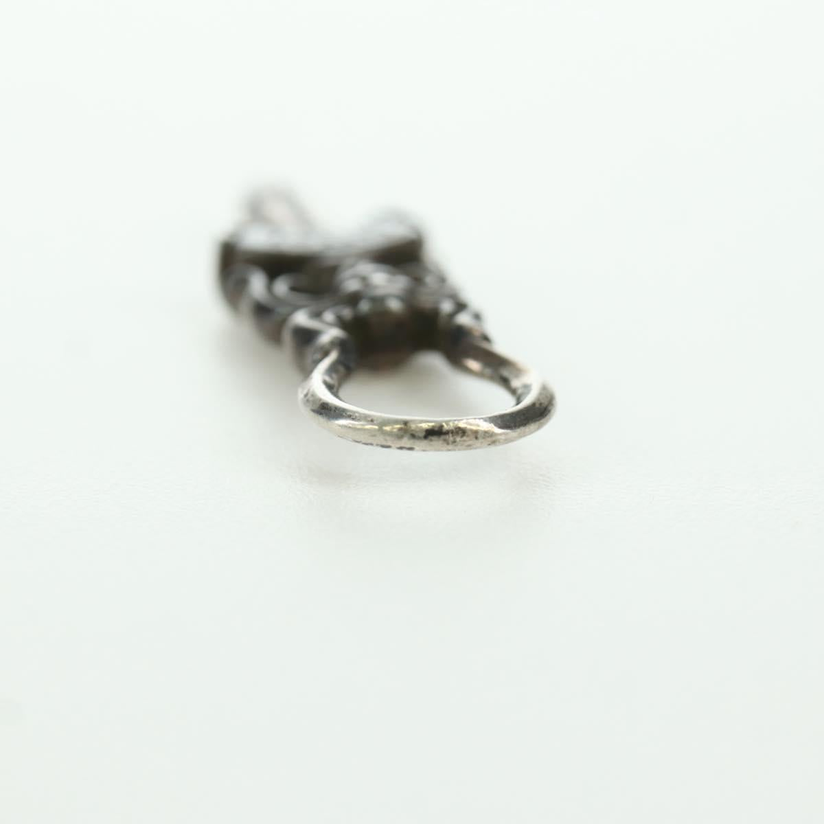 Chrome Hearts Dagger Pendant Top Ag925 Silver Auth LNZ834SAV