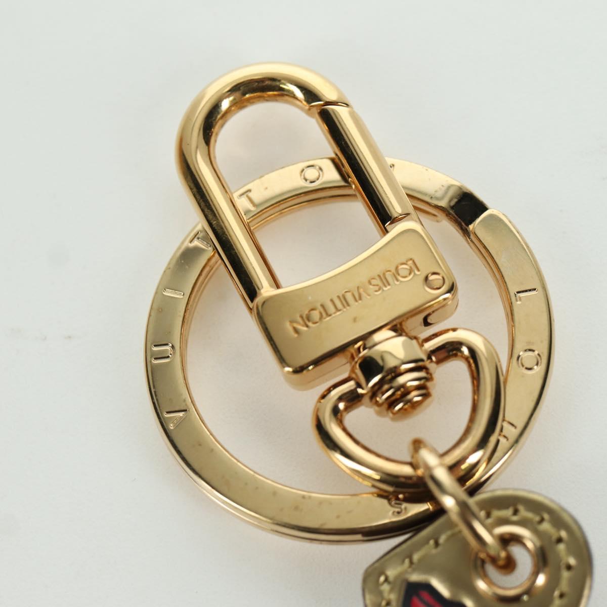 LOUIS VUITTON Monogram Millionaire Charm Gold M68865 LV Auth LNZ843M