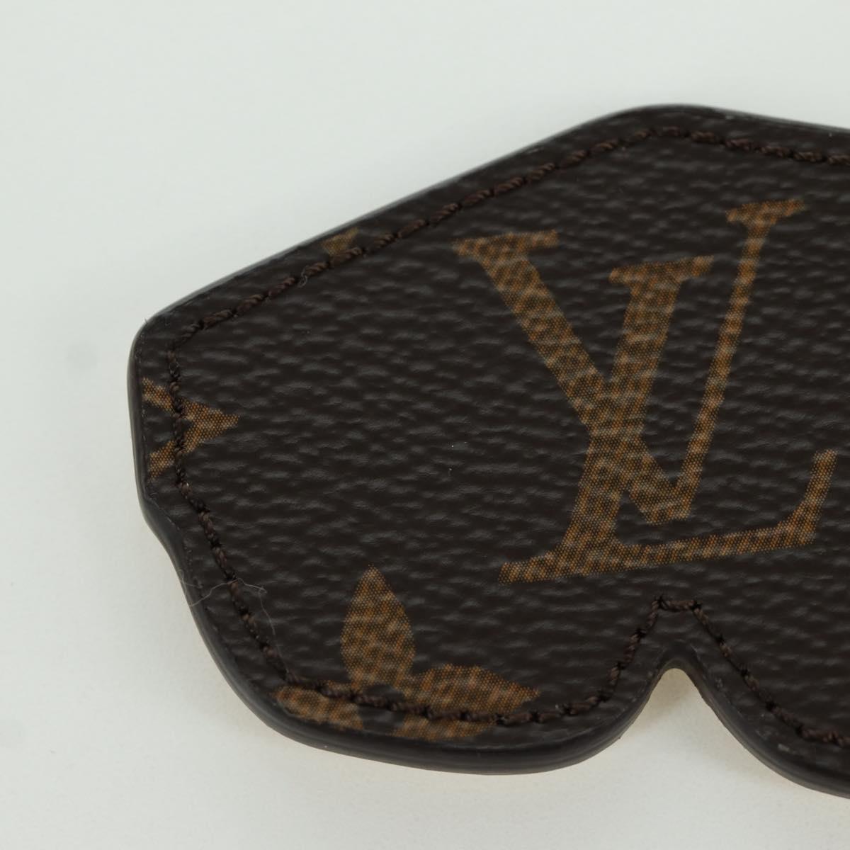 LOUIS VUITTON Monogram Millionaire Charm Gold M68865 LV Auth LNZ843M