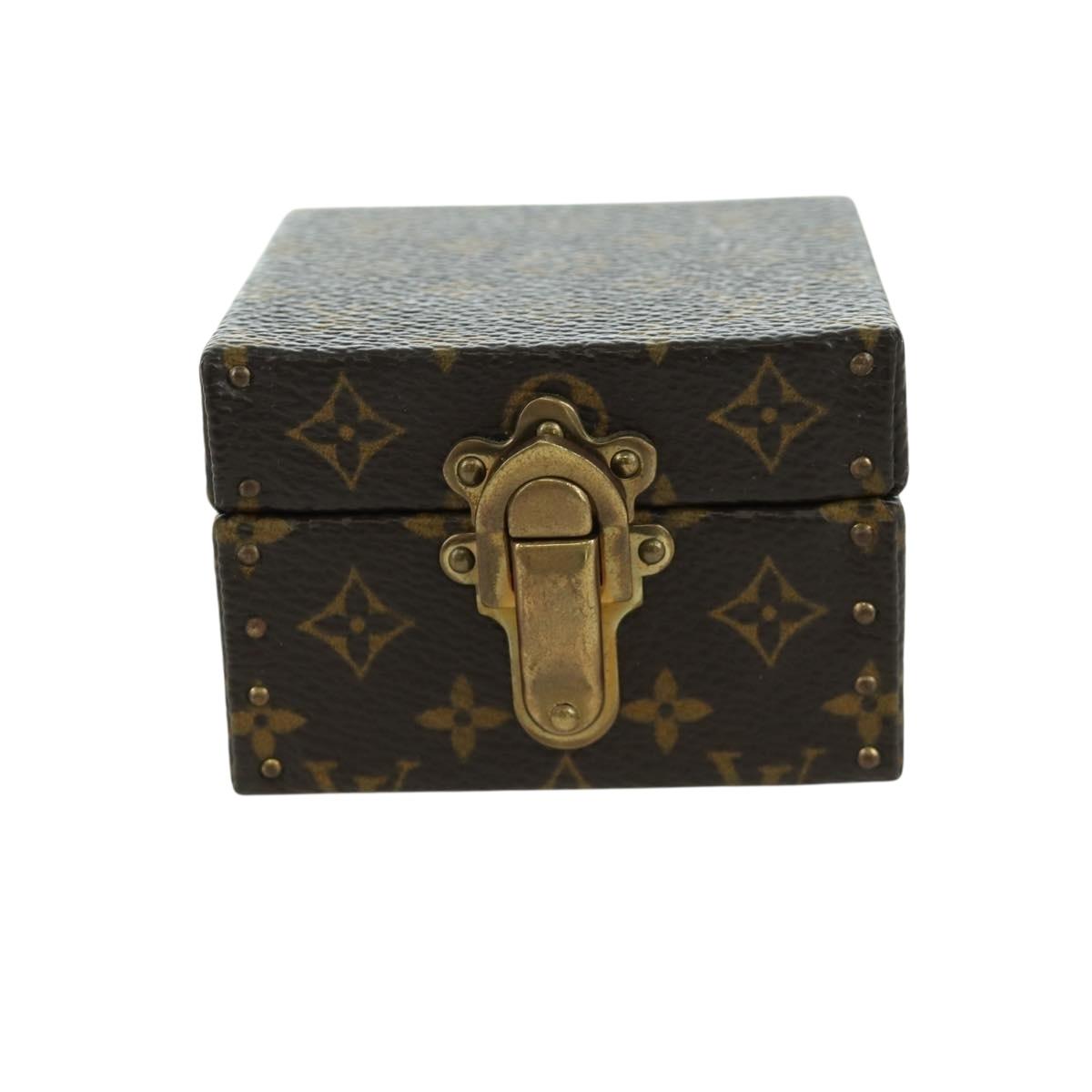 LOUIS VUITTON Monogram Eccrine Declaration Jewelry Box M21010 LV Auth LNZ845V
