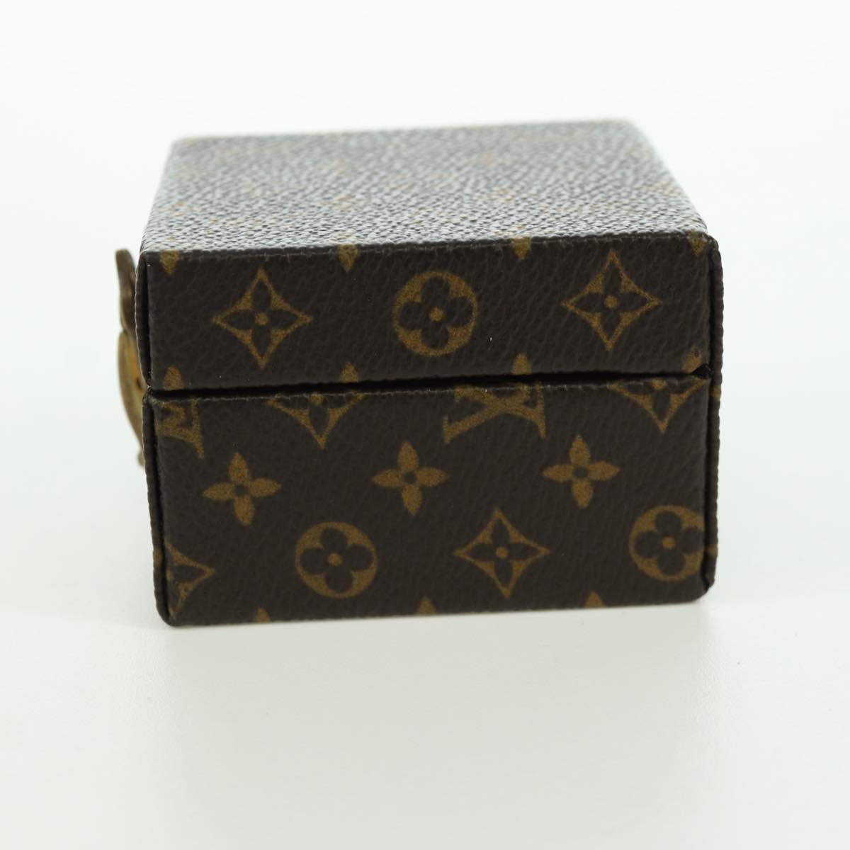 LOUIS VUITTON Monogram Eccrine Declaration Jewelry Box M21010 LV Auth LNZ845V