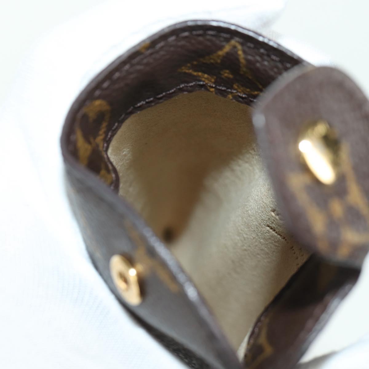 LOUIS VUITTON Monogram Etui Lunette MM Glasses Case M66544 LV Auth LNZ858V