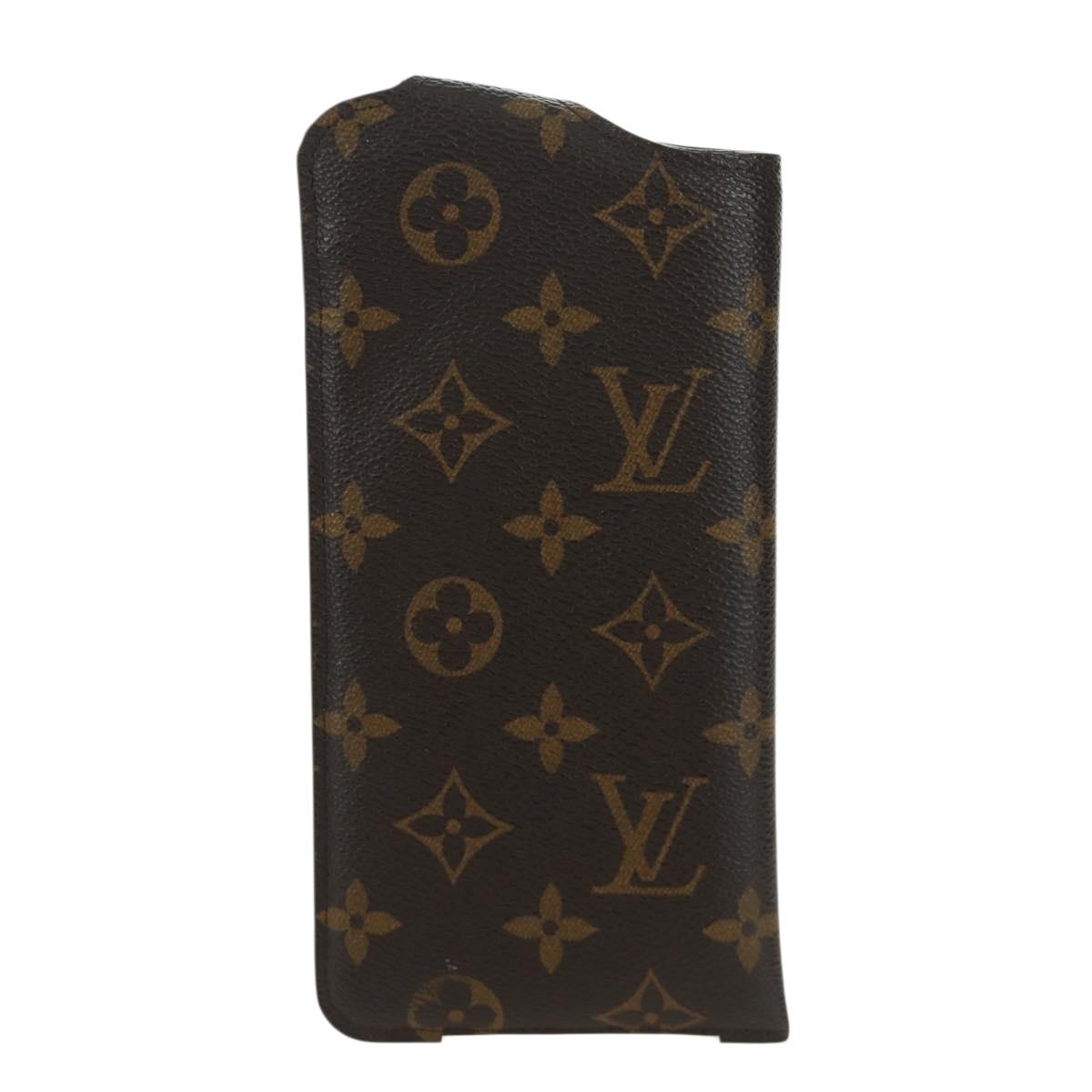 LOUIS VUITTON Monogram Etui Lunette MM Glasses Case M66544 LV Auth LNZ858V